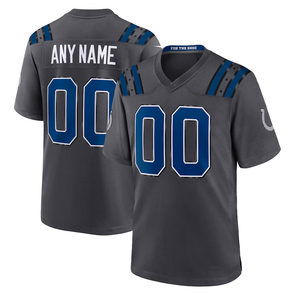 Ndoa Custom IN.Colts Anthracite 2026 Rivalries Collection Game Jersey