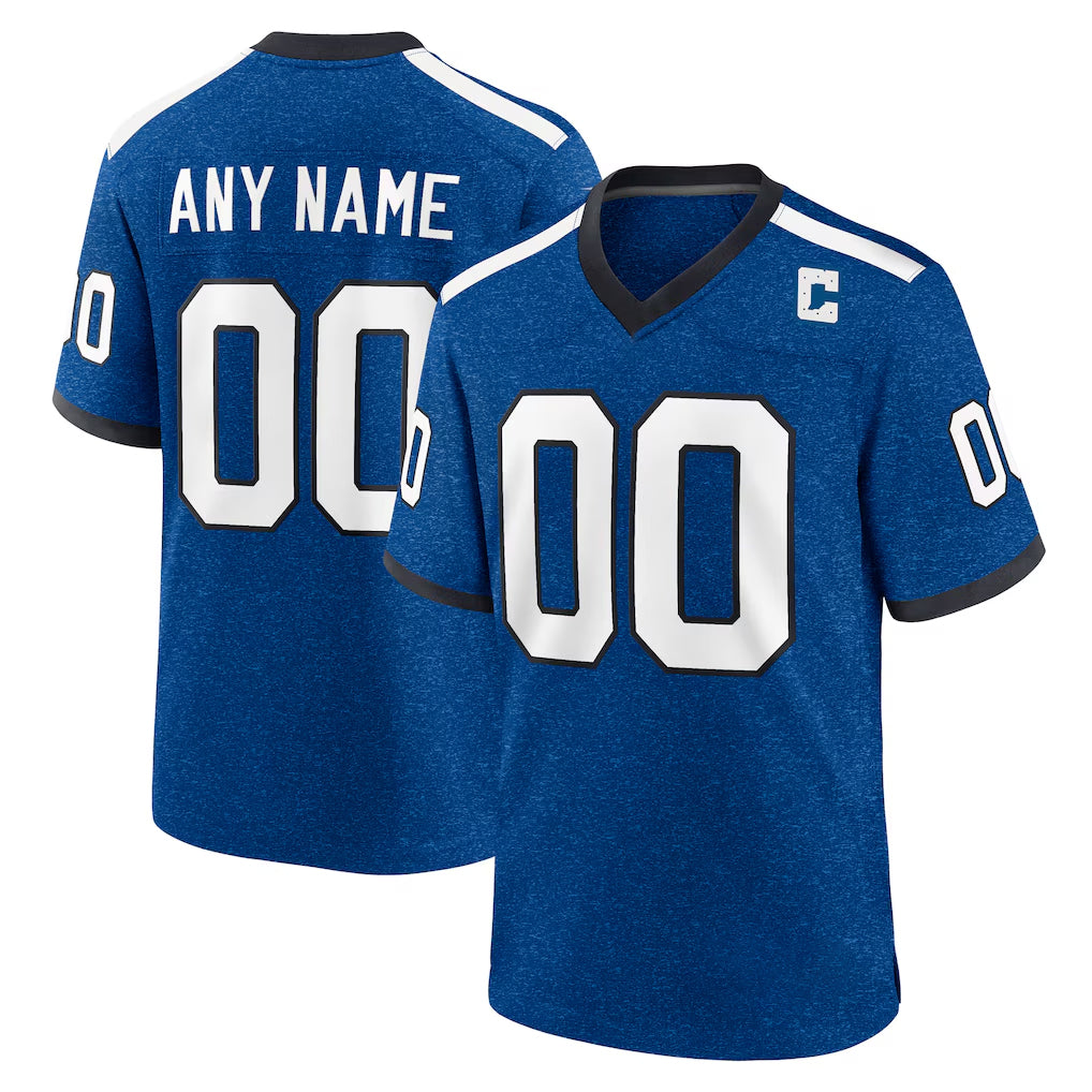 Ndoa Custom IN.Colts Royal Alternate Indiana Nights Home Game Any Name & Numbers Stitched Jerseys