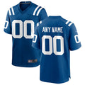 Ndoa Custom IN.Colts Royal Replica Home Game Stitched Jerseys