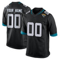 Ndoa Custom J.Jaguars Black Home Game Any Name & Numbers Stitched Jerseys