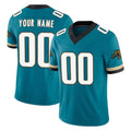 Ndoa Custom J.Jaguars Teal Prowler Throwback Vapor F.U.S.E. Limited Home Game Any Name & Numbers Stitched Jerseys