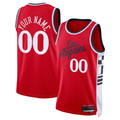 Ndoa Custom LA.Clippers Red 2024-2025 Swingman Stitched Jerseys - Statement Edition
