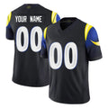 Ndoa Custom LA.Rams Black Midnight Rivalries Collection Limited Home Game Any Name & Numbers Stitched Jerseys
