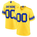 Ndoa Custom LA.Rams Gold Classic Sol Home Game Any Name & Numbers Stitched Jerseys
