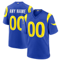 Ndoa Custom LA.Rams Royal Game Stitched Jerseys
