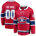Ndoa Custom M.Canadiens Red Home Breakaway Jerseys