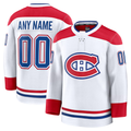 Ndoa Custom M.Canadiens White Away Premium Jerseys