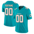 Ndoa Custom M.Dolphins Aqua Limited Vapor F.U.S.E. Home Game Any Name & Numbers Stitched Jerseys