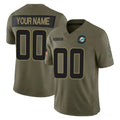 Ndoa Custom M.Dolphins Olive 2025 Salute To Service Limited Game Any Name & Numbers Stitched Jerseys