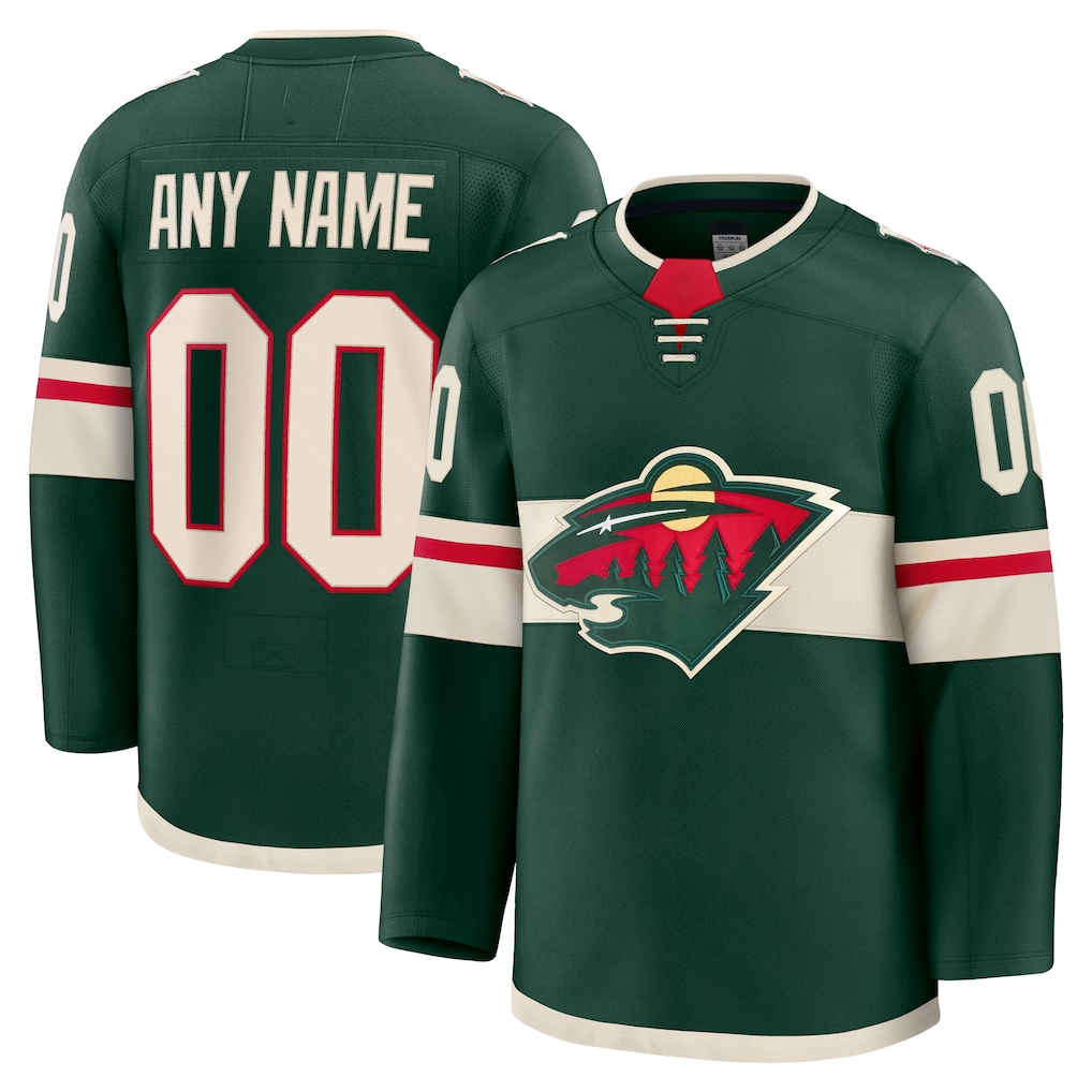 Ndoa Custom M.Wild Green Home Premium Jerseys