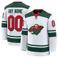 Ndoa Custom M.Wild White Away Premium Jerseys