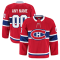Ndoa Custom Montreal Canadiens Red Home Authentic Pro Jerseys