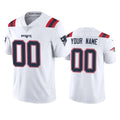 Ndoa Custom NE.Patriots White Vapor Untouchable Home Game Any Name & Numbers Stitched Jerseys