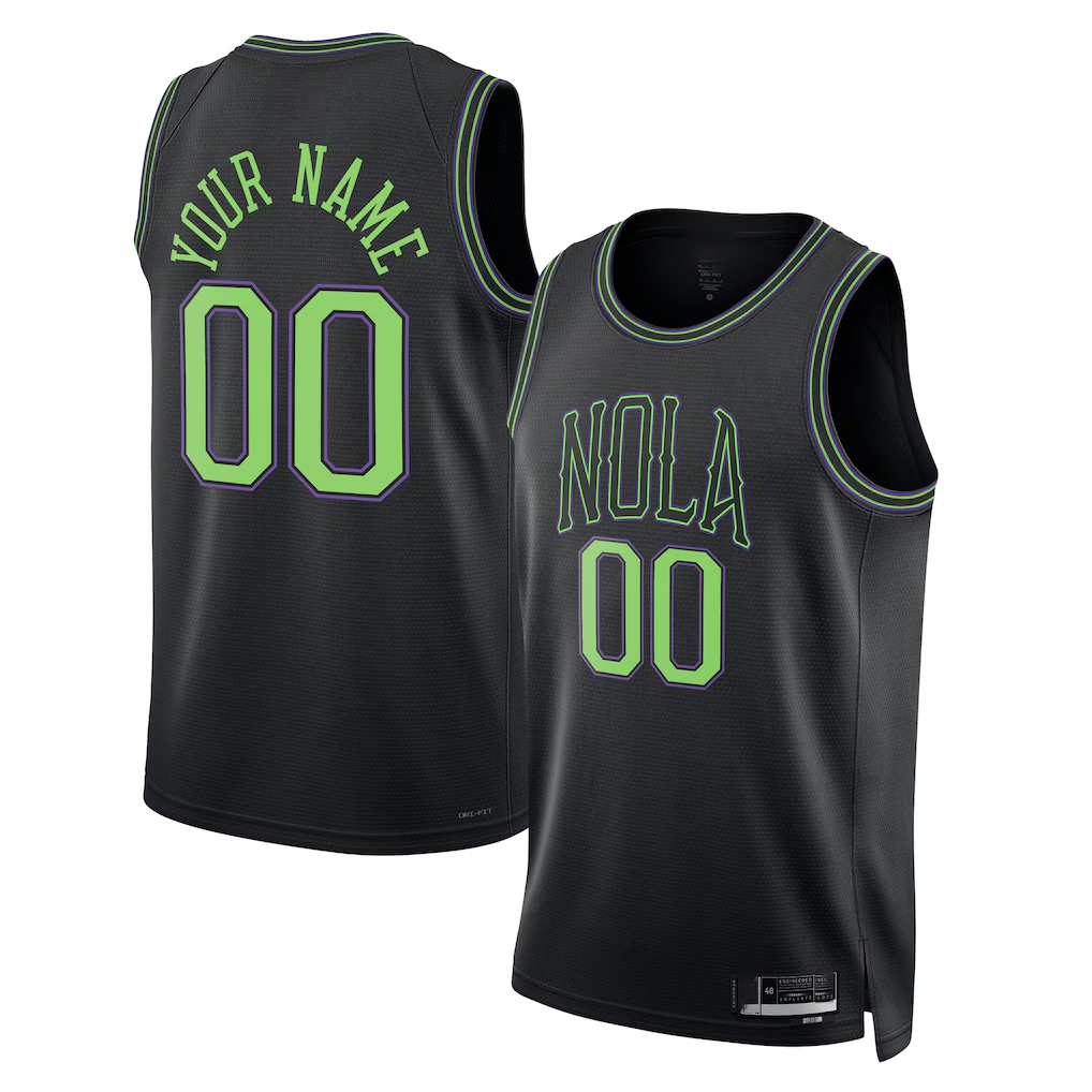 Ndoa Custom NO.Pelicans hite Swingman Stitched Jerseys- Association Edition