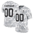 Ndoa Custom NO.Saints Arctic Camo Salute To Service Limited Game Any Name & Numbers Stitched Jerseys