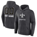 Ndoa Custom NO.Saints Gray Pullover Hoodies Limited Any Name & Numbers  Stitched Jerseys