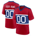 Ndoa Custom NY.Giants Red Century Home Game Any Name & Numbers Stitched Jerseys