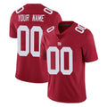 Ndoa Custom NY.Giants Red Limited Vapor Untouchable Home Game Any Name & Numbers Stitched Jerseys