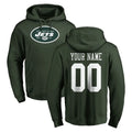 Ndoa Custom NY.Jets Green LOGO Pullover Hoodies Limited Game Any Name & Numbers Stitched Jerseys
