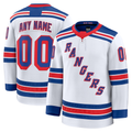 Ndoa Custom NY.Rangers White Away Premium Jerseys