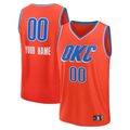 Ndoa Custom OC.Thunder Orange Swingman Stitched Jerseys - Icon Edition
