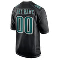 Ndoa Custom P.Eagles Midnight Black Fashion Game Stitched Jerseys