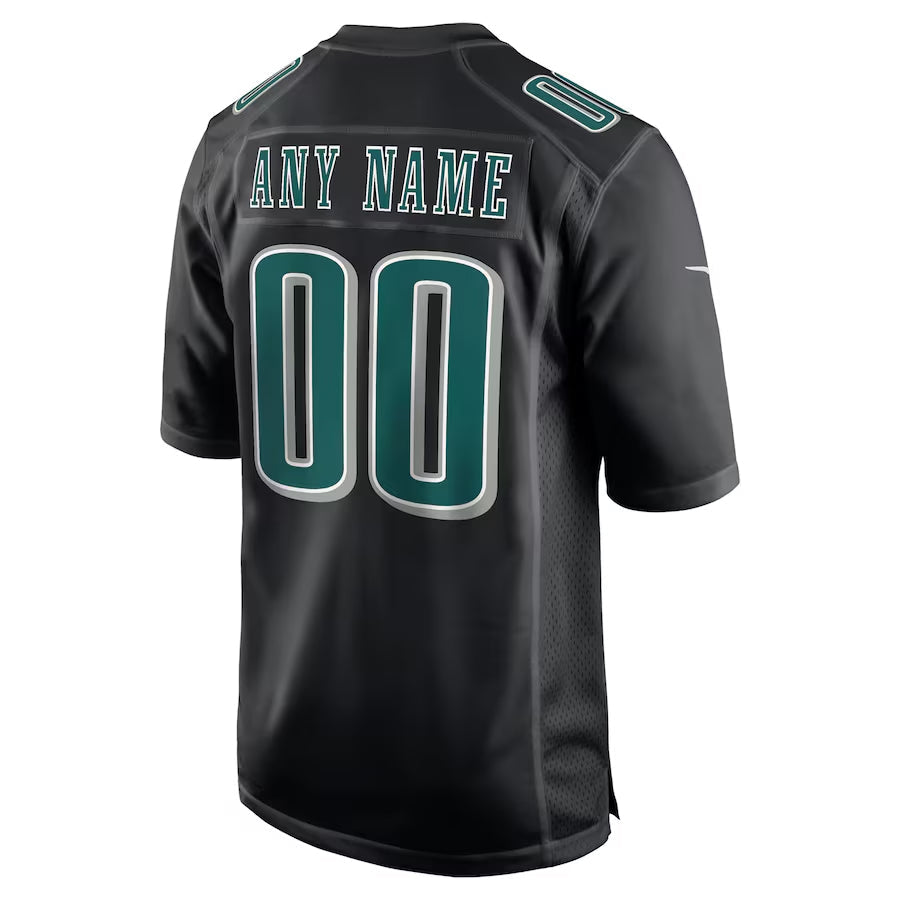 Ndoa Custom P.Eagles Midnight Black Fashion Game Stitched Jerseys