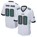 Ndoa Custom P.Eagles White Home Game Any Name & Numbers Stitched Jerseys