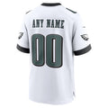 Ndoa Custom P.Eagles White Stitched Home Game Stitched Jerseys