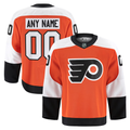 Ndoa Custom P.Flyers Orange Home Authentic Pro Jerseys