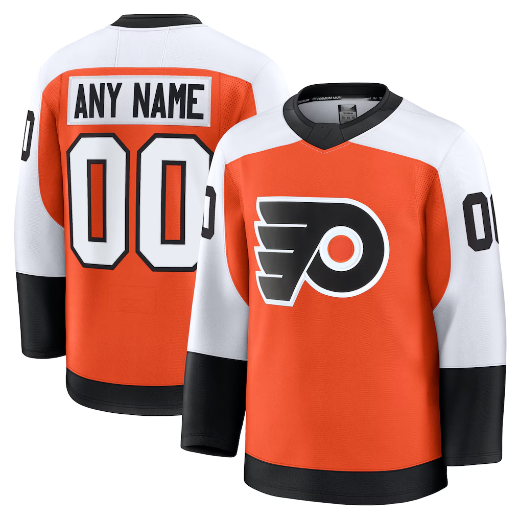 Ndoa Custom P.Flyers Orange Home Premium Jerseys