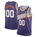 Ndoa Custom P.Suns Purple Swingman Jerseys - Icon Edition