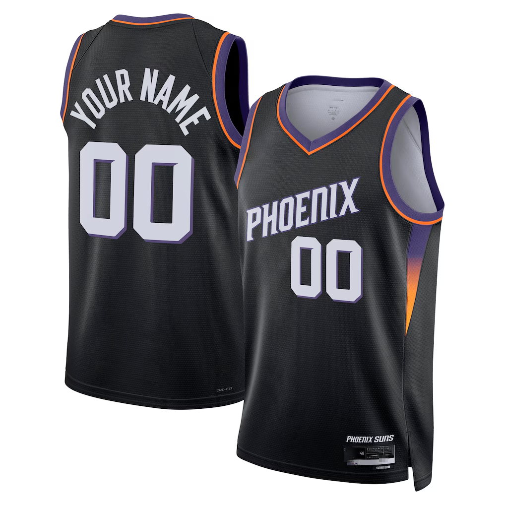 Ndoa Custom P.Sunss Black Swingman Jerseys - Statement Edition