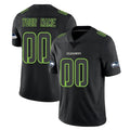 Ndoa Custom S.Seahawks Black Impact Limited Home Game Any Name & Numbers Stitched Jerseys