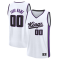 Ndoa Custom S.kings Fanatics White Fast Break Jerseys - Association Edition