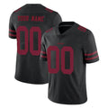 Ndoa Custom SF.49ers Black Fashion Home Game Any Name & Numbers Stitched Jerseys
