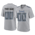 Ndoa Custom T.Titans Gray Atmosphere Fashion Home Game Any Name & Numbers Stitched Jerseys