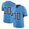 Ndoa Custom T.Titans Light Blue Vapor F.U.S.E. Limited Home Game Any Name & Numbers Stitched Jerseys