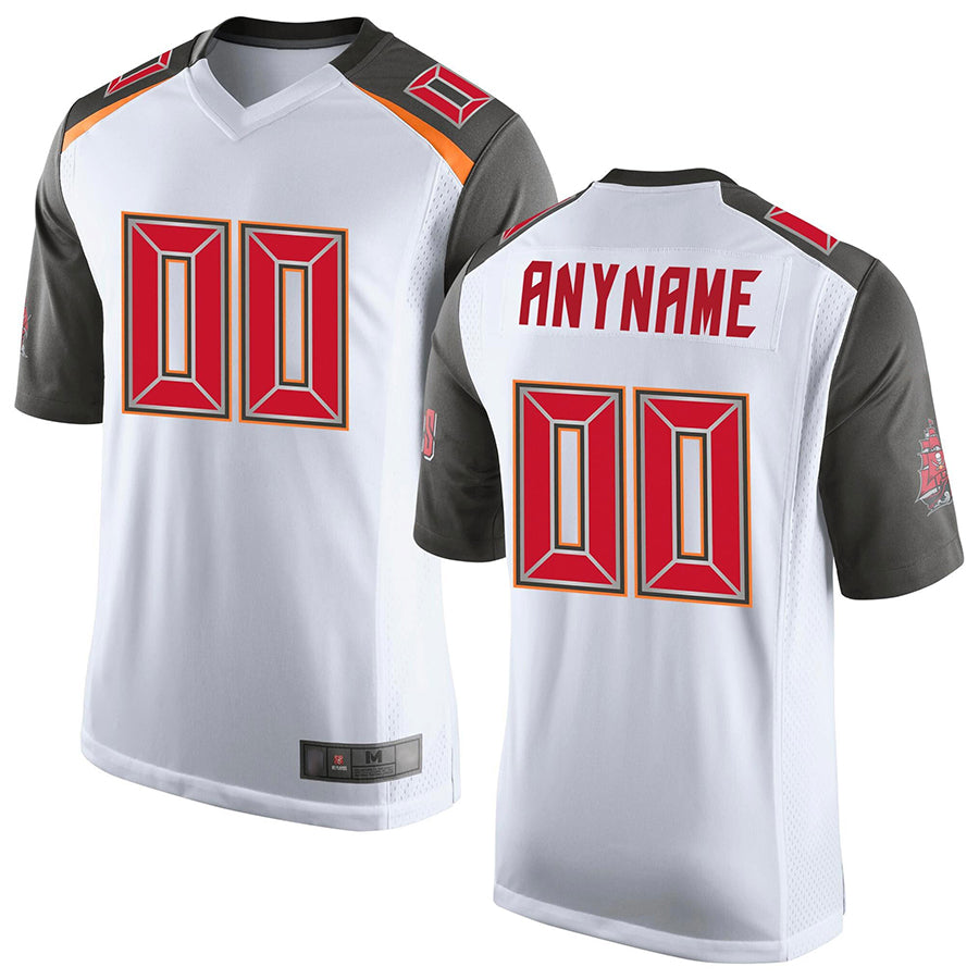 Ndoa Custom TB.Buccaneers White Game Stitched Jerseys