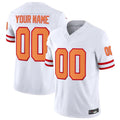 Ndoa Custom TB.Buccaneers White Vapor F.U.S.E. Limited Stitched Jerseys