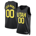 Ndoa Custom U.Jazz Black 2022-2023 Swingman Jerseys- Statement Edition