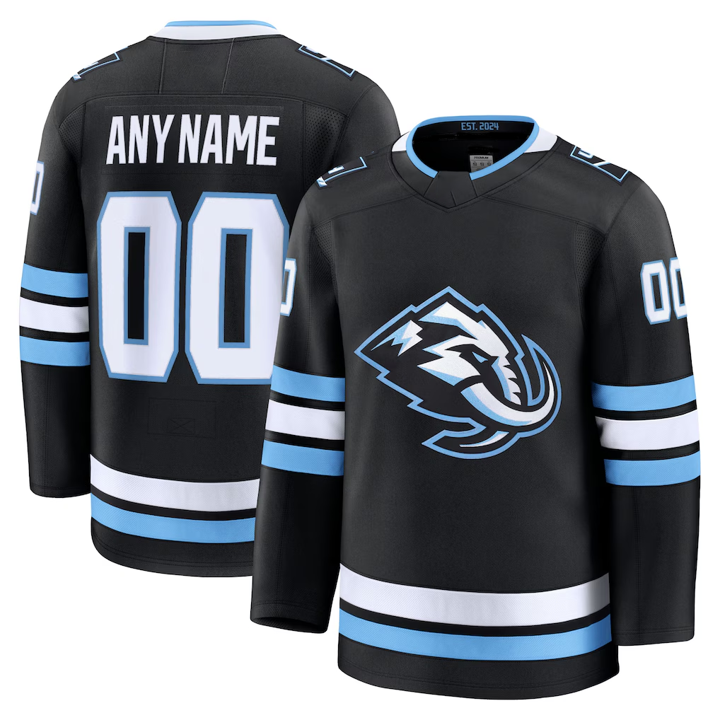 Ndoa Custom U.Mammoth Black Home Premium Jerseys