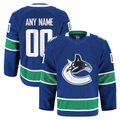 Ndoa Custom V.Canucks Blue Home Authentic Pro Jerseys