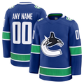 Ndoa Custom V.Canucks Blue Home Premium Jerseys
