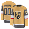 Ndoa Custom V.Golden Knights Gold Home Premium Jerseys