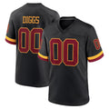 Ndoa Custom W.Commanders Black Limited Home Game Any Name & Numbers Stitched Jerseys