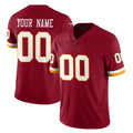 Ndoa Custom W.Commanders Burgundy Limited Team Vapor F.U.S.E. Home Game Any Name & Numbers Stitched Jerseys