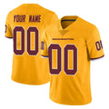 Ndoa Custom W.Commanders Gold Limited Color Rush Home Game Any Name & Numbers Stitched Jerseys