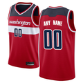 Ndoa Custom W.Wizards Red Swingman Jerseys - Icon Edition