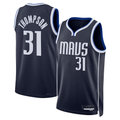 Ndoa D.Mavericks #31 Klay Thompson Navy Statement Edition Swingman Stitched Jerseys